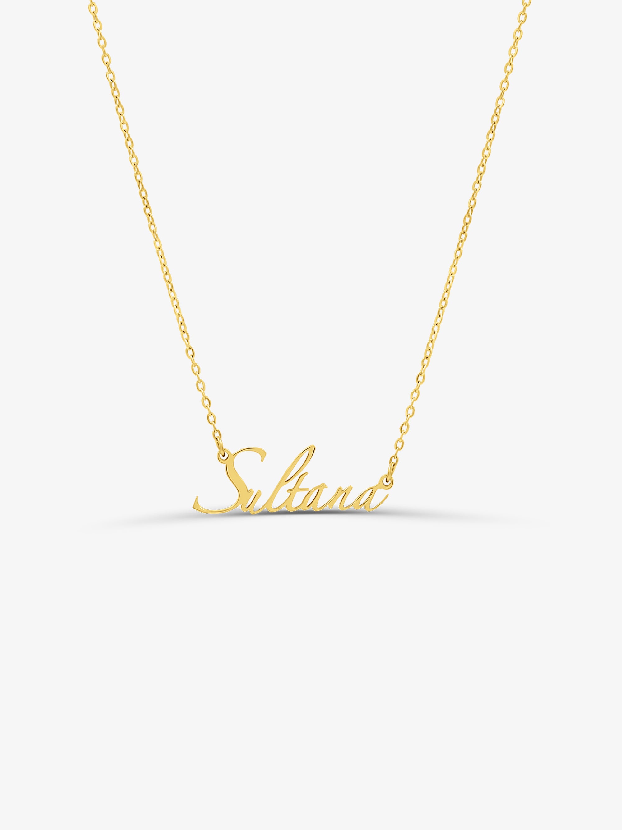 Sultana Name Necklace