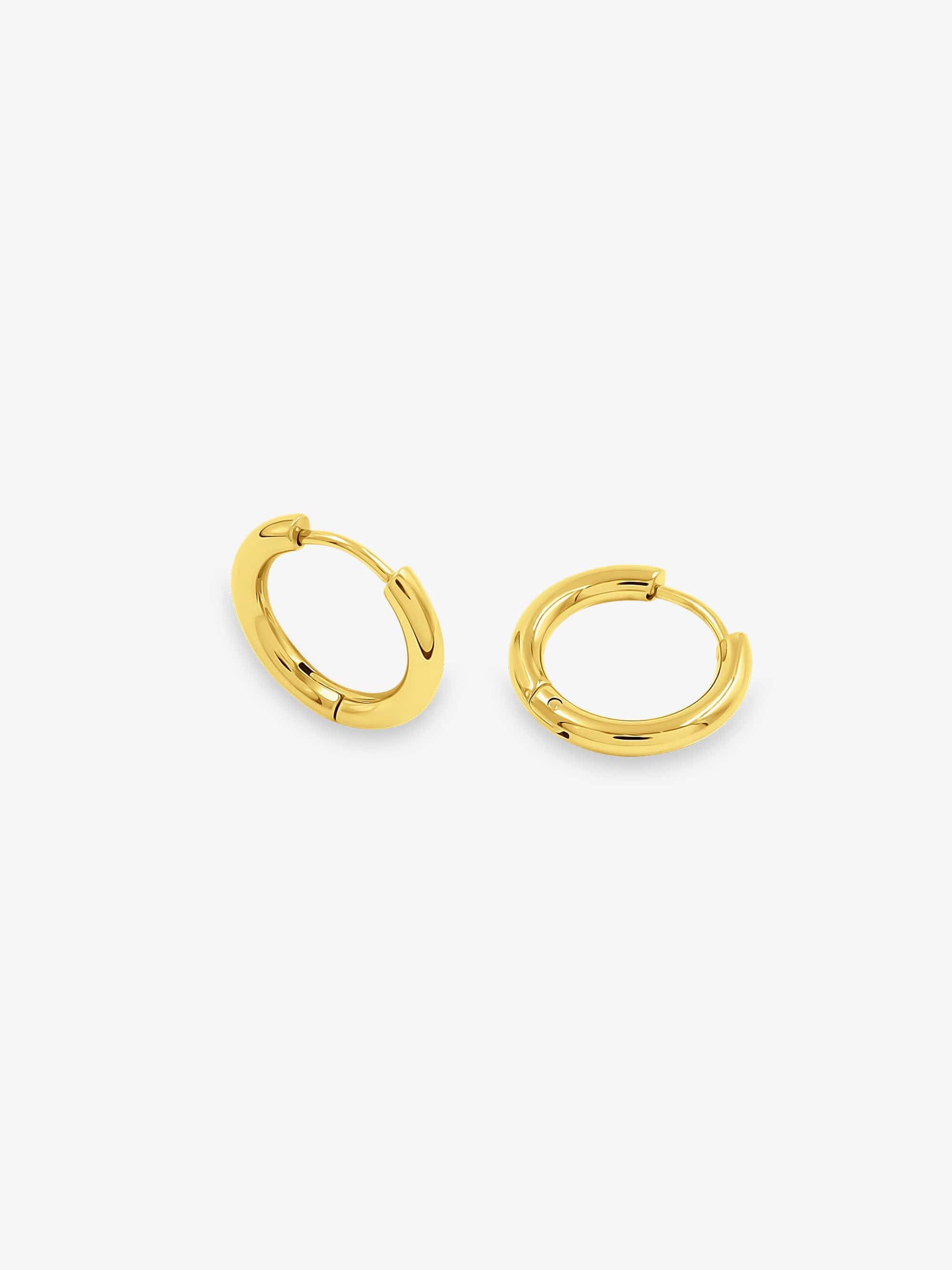 Sultana-Malta EARRINGS Mini Shark Tooth Hoops